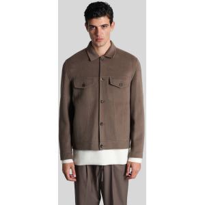 Giacca Casual  in Lana Grigia