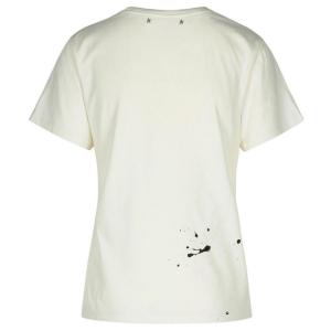 T-shirt In Cotone Avorio Golden Goose Bianco Taglia L Golden Goose  Taglia L