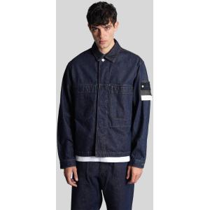 Giacche Denim  in Cotone Blu