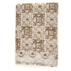 Canali Sciarpa pashmina Beige Cotone Uomo