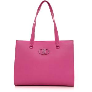 Liu Jo Borsa a spalla Fucsia Poliuretano Donna
