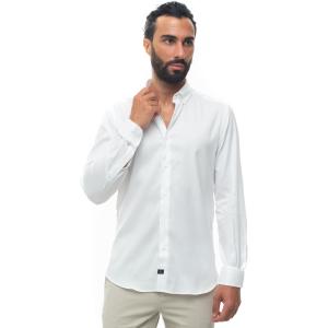 Camicia casual bianco Fay Uomo