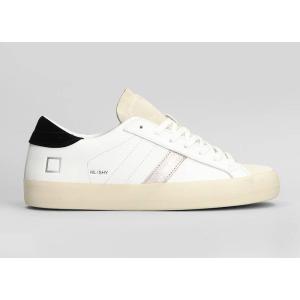 Sneakers Hill Low Shine in pelle e camoscio Beige