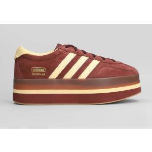 Sneakers Gazelle Stack in Camoscio Marrone