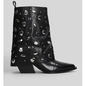 tronchetti texani  in Pelle Nera