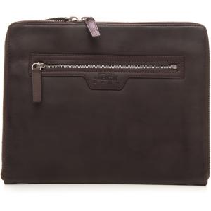 The Jack Leathers Pochette in pelle HANDSOME Marrone Pelle Uomo