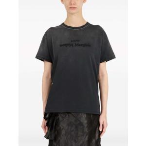 T-shirt Con Logo Maison Margiela Nero Taglia M Maison Margiela  Taglia M