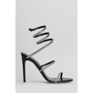 Sandali Cleo in Pelle Nera