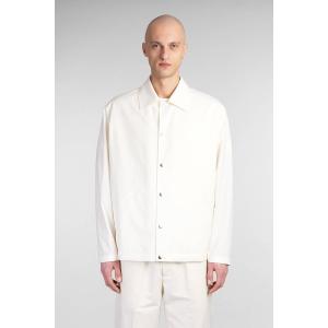 Giacca Casual Blouson 03 in Cotone Beige