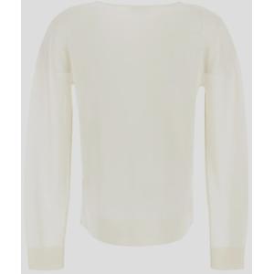 Cardigan Color Avorio Tory Burch Tory Burch Bianco Taglia XS Tory Burch Taglia XS