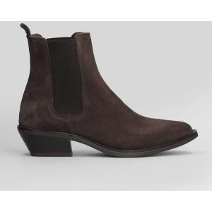 tronchetti texani Kelly Beat in Camoscio Testa di Moro