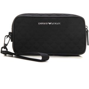 Emporio Armani Pochette Nero Poliammide Uomo