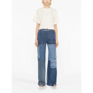 T-shirt Corta `piccole Perle Freccia` Off-white Bianco Taglia M Off-white  Taglia M