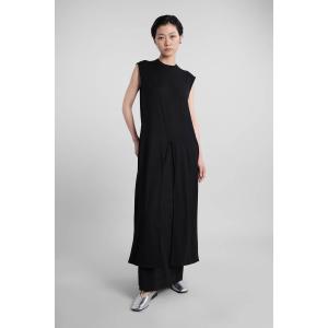 Abito lungo  in Lana Nera