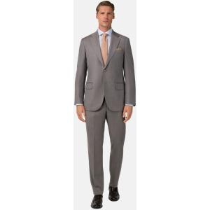Boggi, Abito Gessato In Lana, Uomo, Taupe, Taglia: 44