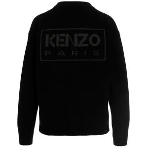 Cardigan Logato Kenzo Nero Taglia XS Kenzo  Taglia XS