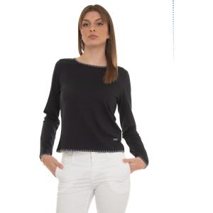 Fay T-shirt Blu Cotone Donna