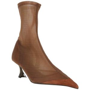 Stivali In Camoscio Mugler Marrone Taglia 36 Mugler  Taglia 36