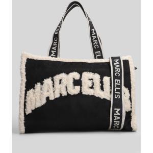 Tote Buby Ewe M in Camoscio Nero