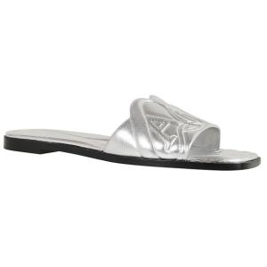 Sandalo Leath Srubb Alexander Mcqueen Metallico Taglia 36 Alexander Mcqueen  Taglia 36