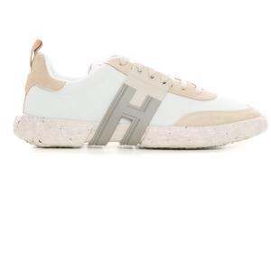 Hogan Sneakers in pelle con lacci 3R Bianco-beige Pelle Uomo