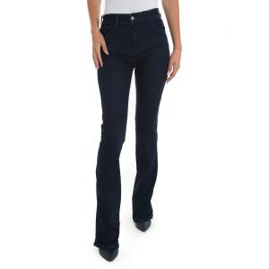 Emporio Armani Jeans vita alta Denim scuro Viscosa Donna