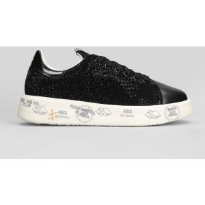 Sneakers Belle in Pelle Nera