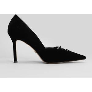 Decollete  in Velluto Nero