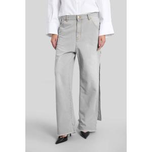 Jeans Lisa in denim Grigio