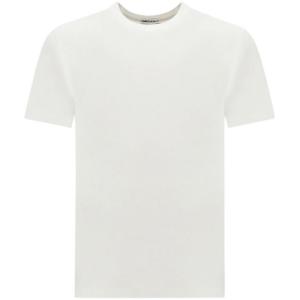 T-shirt In Cotone A Girocollo In Tre Colori Maison Margiela Bianco Taglia S Maison Margiela Taglia S