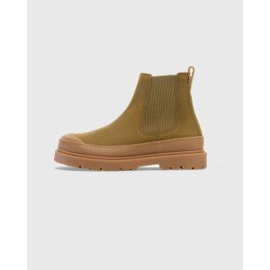 birkenstock Stivale Prescott Slip On Nubuck Leather Pine Green