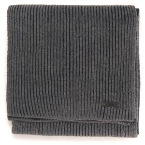 BOSS Sciarpa a coste larghe Grigio-verde Lana Uomo