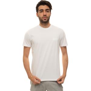 Fay T-shirt girocollo mezza manica Bianco Cotone Uomo
