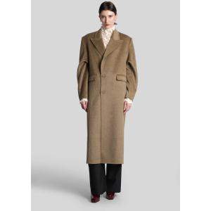 Cappotto Colette in Lana Khaki