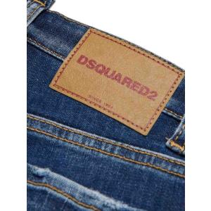 Shorts In Denim Dsquared2 Blu Taglia 6Y Dsquared2  Taglia 6Y