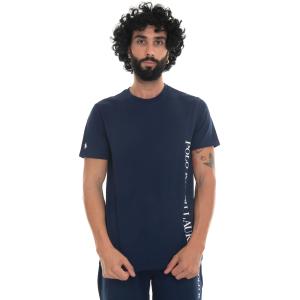 Ralph Lauren T-shirt girocollo mezza manica Blu Cotone Uomo