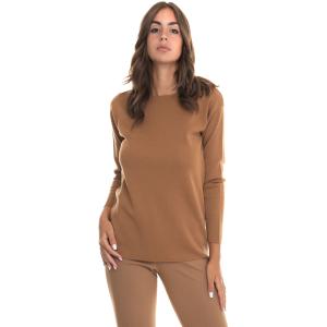 Max Mara studio Maglia in lana nero Caramello Lana vergine Donna
