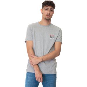 Fay T-shirt manica corta Grigio chiaro Cotone Uomo