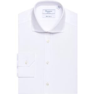 Camicia permanent bianca, slim cervia francese