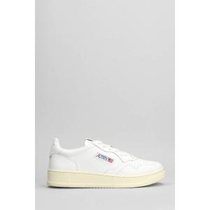 Sneakers Medalist Low in Pelle Bianca