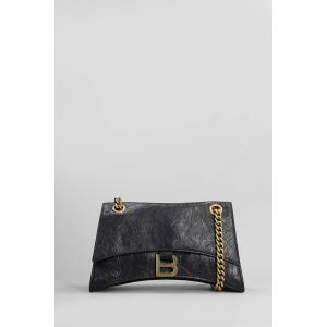 Borsa a spalla Crush in Pelle Nera