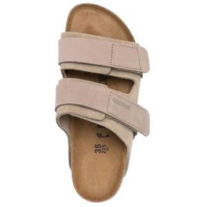 Sandali In Camoscio Birkenstock Nude e Neutro Taglia 36 Birkenstock  Taglia 36