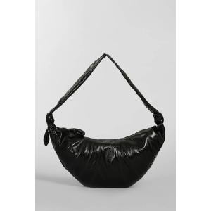 Borsa a spalla Large croissant in Cotone Verde