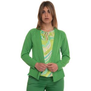 Pennyblack Cardigan corto diana Verde Viscosa Donna