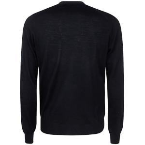 Cardigan In Lana Merino A Maniche Lunghe Filippo De Laurentiis Nero Taglia 50 Filippo De Laurentiis Taglia 50
