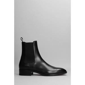 Tronchetti Samson flat in Pelle Nera