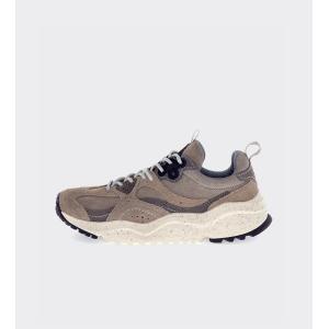 Flower Mountain Sneakers Wave Hairy Velour/Suede Dove