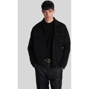 Giacca Casual  in Lana Nera