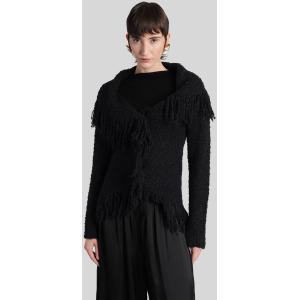 Cardigan Michelle in Lana Nera