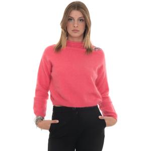 Liu Jo Maglia in lana Fucsia Lana angora Donna